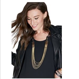 Stella & Dot  Jasper ombré necklace